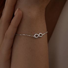 Браслет SOKOLOV - Серебро 925, Фианит (арт. 94050967)