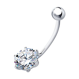 Пирсинг SOKOLOV - Серебро 925, Фианит (арт. 94060055)