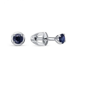 Серьги Platinum Lab. - Платина 950 (арт. ПС-010С-03 12)