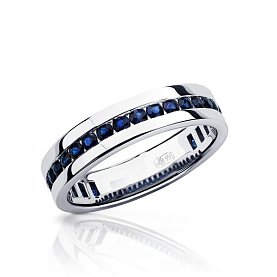 Кольцо Platinum Lab. - Платина 950 (арт. ПК-021С-04)