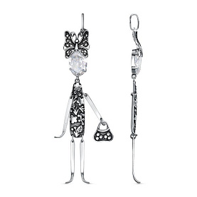 Подвеска Красная пресня - Серебро 925, Фианит (арт. 53816676)