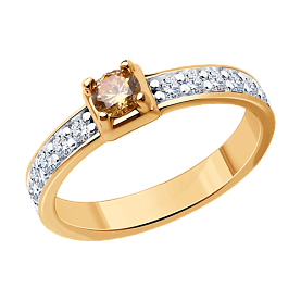 Кольцо Diamant - Серебро 925, Фианит (арт. 93-110-01553-2)