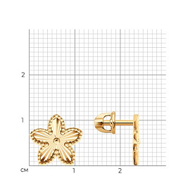 Серьги SOKOLOV - Золото 585 (арт. 0200987)