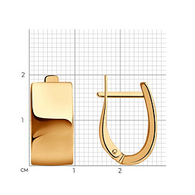 Серьги Diamant - Серебро 925 (арт. 93-120-00622-1)