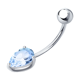 Пирсинг SOKOLOV - Серебро 925, Фианит (арт. 94060068)