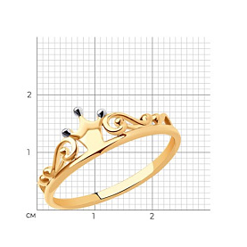 Кольцо SOKOLOV - Золото 375 (арт. 31-110-01000-1)