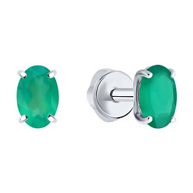 Серьги SOKOLOV - Серебро 925, Агат (арт. 92022499)