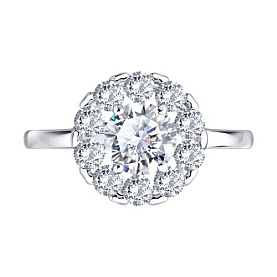 Кольцо Diamant - Серебро 925, Фианит (арт. 94-110-02402-1)