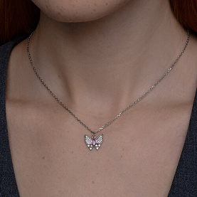 Колье SOKOLOV - Серебро 925, Фианит (арт. 94071056)