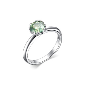 Кольцо Дар - Серебро 925, Синтетический муассанит (арт. К-5067рс16139)