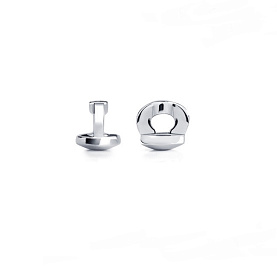Серьги Platinum Lab. - Платина 950, Рубин (арт. ПС-090Р-04)