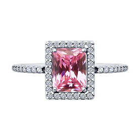 Кольцо SOKOLOV - Серебро 925, Фианит (арт. 94014210)