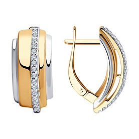 Серьги Diamant - Серебро 925, Фианит (арт. 93-120-00426-1)