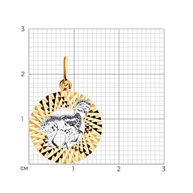 Подвеска SOKOLOV - Золото 585 (арт. 031377)