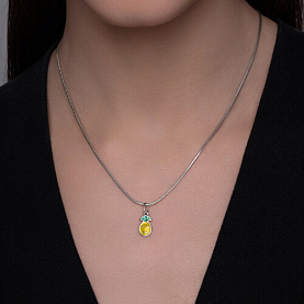 Подвеска Diamant - Серебро 925, Эмаль (арт. 94-130-02146-1)