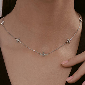 Колье SOKOLOV - Серебро 925 (арт. 94071047)