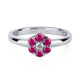 Кольцо Platinum Lab. - Платина 950 (арт. ПК-247Р-01)