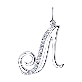 Подвеска Diamant - Серебро 925, Фианит (арт. 94-130-01406-1)