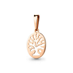 Подвеска Аквамарин - Золото 375 (арт. 13454.8)