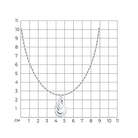 Колье SOKOLOV - Серебро 925 (арт. 94071418)