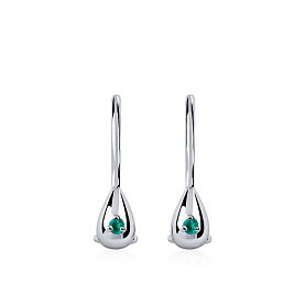 Серьги Platinum Lab. - Платина 950 (арт. ПС-026И-01)