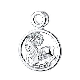 Подвеска Talant - Серебро 925, Фианит (арт. 55-72-0001-27882)