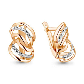 Серьги Аквамарин - Золото 585 (арт. 31616.1)