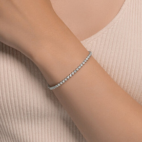 Браслет SOKOLOV - Серебро 925, Фианит (арт. 94051151-91)