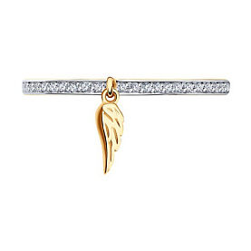 Кольцо SOKOLOV - Золото 585, Бриллиант (арт. 1012152)