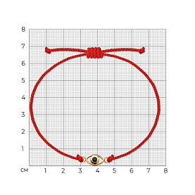 Браслет Diamant - Серебро 925, Эмаль (арт. 93-150-01677-1)