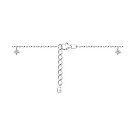 Браслет SOKOLOV - Серебро 925, Фианит (арт. 94051243)