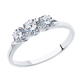 Кольцо Diamant - Серебро 925, Фианит (арт. 94-110-01216-1)