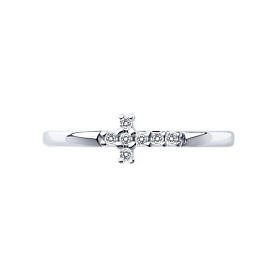 Кольцо SOKOLOV - Серебро 925, Фианит (арт. 94013298)