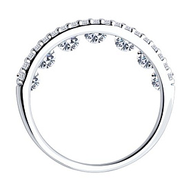 Кольцо SOKOLOV - Серебро 925, Фианит (арт. 94014481)