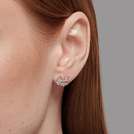 Серьги SOKOLOV - Серебро 925, Фианит (арт. 94026429)
