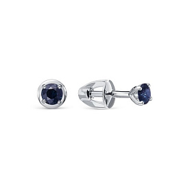 Серьги Platinum Lab. - Платина 950 (арт. ПС-010С-03)