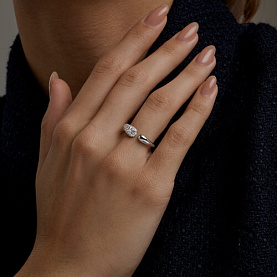 Кольцо SOKOLOV - Серебро 925, Фианит (арт. 94014835)