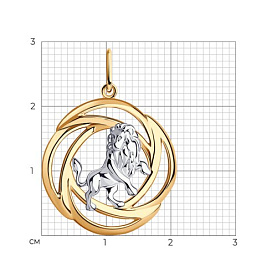 Подвеска Diamant - Серебро 925 (арт. 93-130-01289-1)