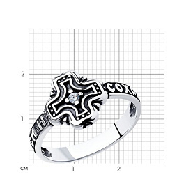 Кольцо Diamant - Серебро 925, Фианит (арт. 95-110-00950-1)