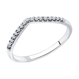Кольцо Diamant - Серебро 925, Фианит (арт. 94-110-01511-2)