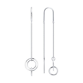 Серьги Diamant - Серебро 925 (арт. 94-123-00113-1)