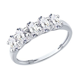 Кольцо Diamant - Серебро 925, Фианит (арт. 94-110-00067-1)