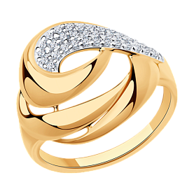 Кольцо Diamant - Серебро 925, Фианит (арт. 93-110-00729-1)