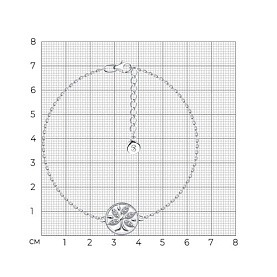 Браслет SOKOLOV - Серебро 925, Фианит, Эмаль (арт. 94050778)