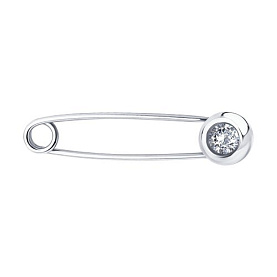 Булавка Diamant - Серебро 925, Фианит (арт. 94-140-02696-1)