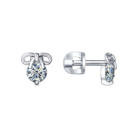 Серьги SOKOLOV - Серебро 925, Фианит (арт. 94021461)
