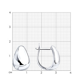 Серьги SOKOLOV - Серебро 925 (арт. 94027367)