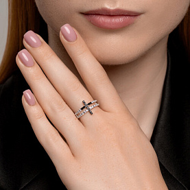 Кольцо SOKOLOV - Серебро 925, Фианит (арт. 94014150)