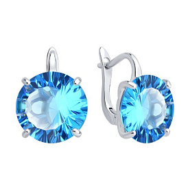 Серьги Diamant - Серебро 925, Стекло (арт. 94-120-01249-2)