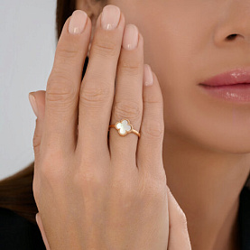 Кольцо SOKOLOV - Золото 585, Перламутр (арт. 717193)